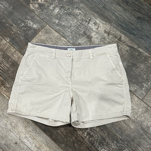 crown & ivy Pants - Crown & Ivy Women's Cream Shorts